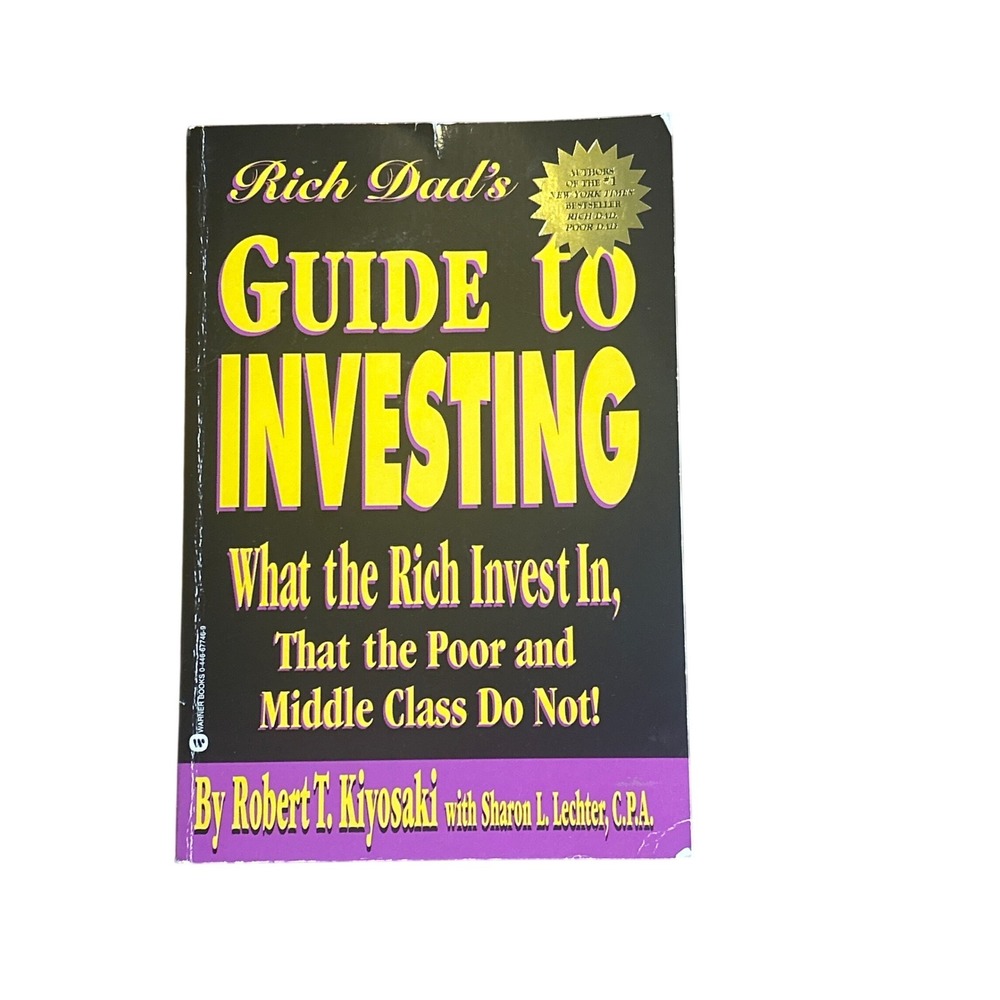 Rich‎ Dad's Guide to Investing Robert Kiyosaki Paperback Finance Book 0446677469